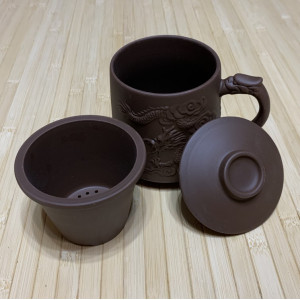 Чашка заварочная с ситом летящий Дракон 500 мл. Photo 2